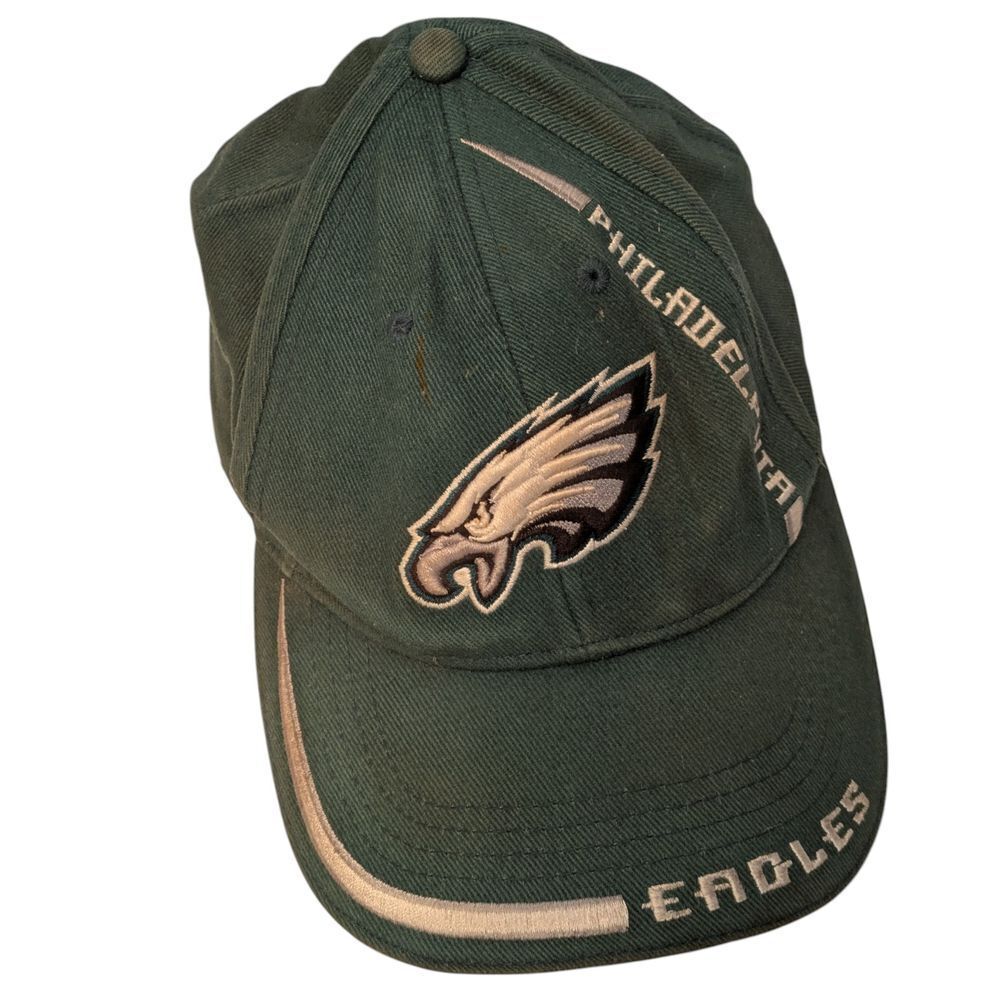 NFL Eagles Green and White Hat